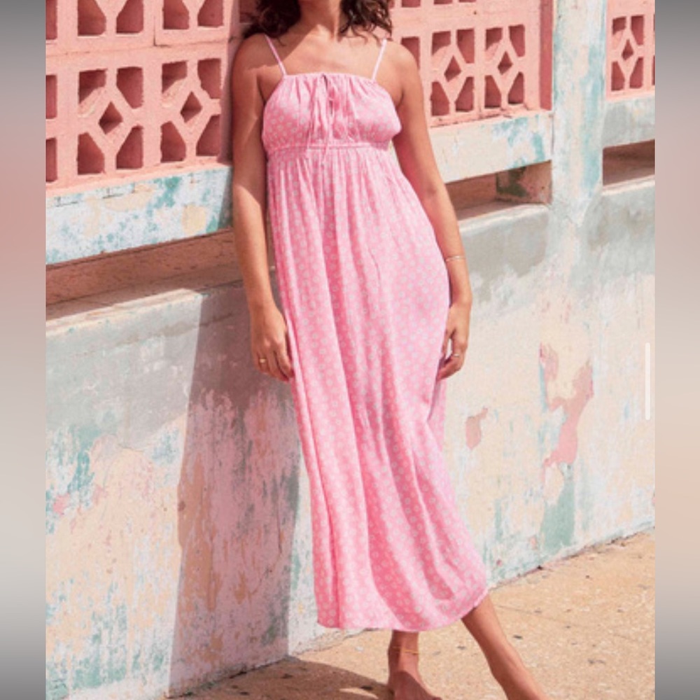M billabong pink sundress